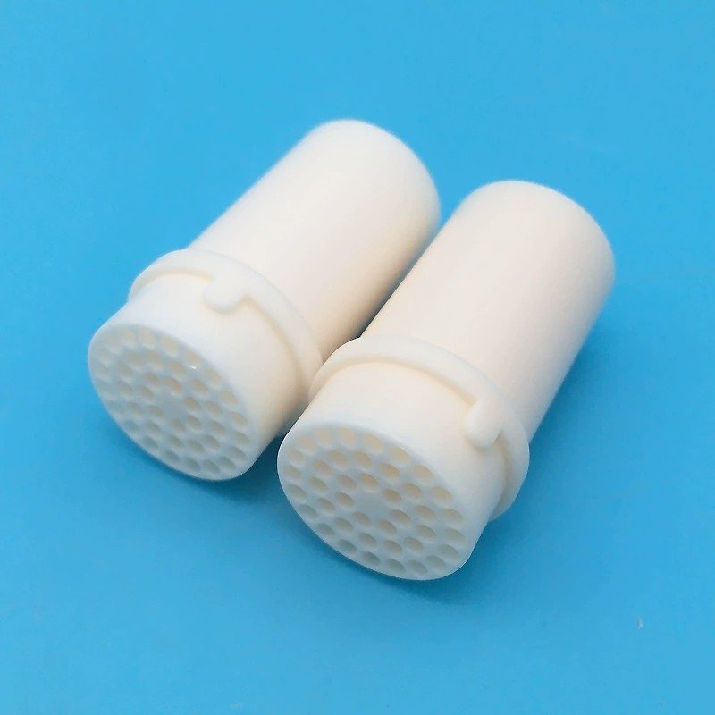 99 alumina perforated ceramic tubes